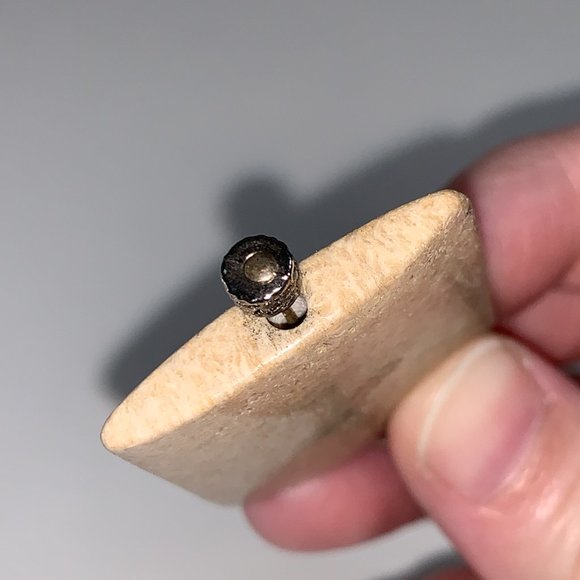 Fossilized Coral Rectangular Pendant - Picture 5 of 10